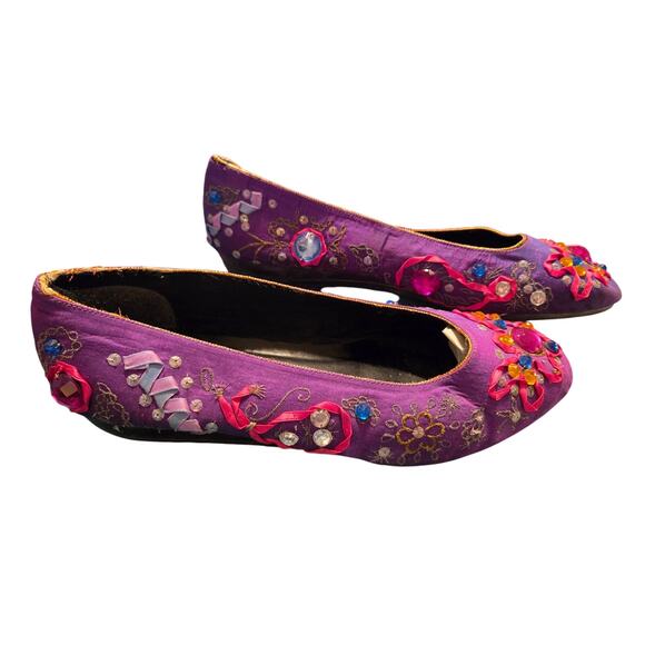 Caparros 9.5 flats purple - Picture 1 of 11